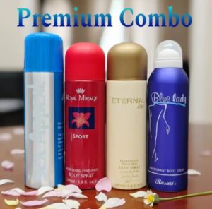 4 Pics Body Spray Combo